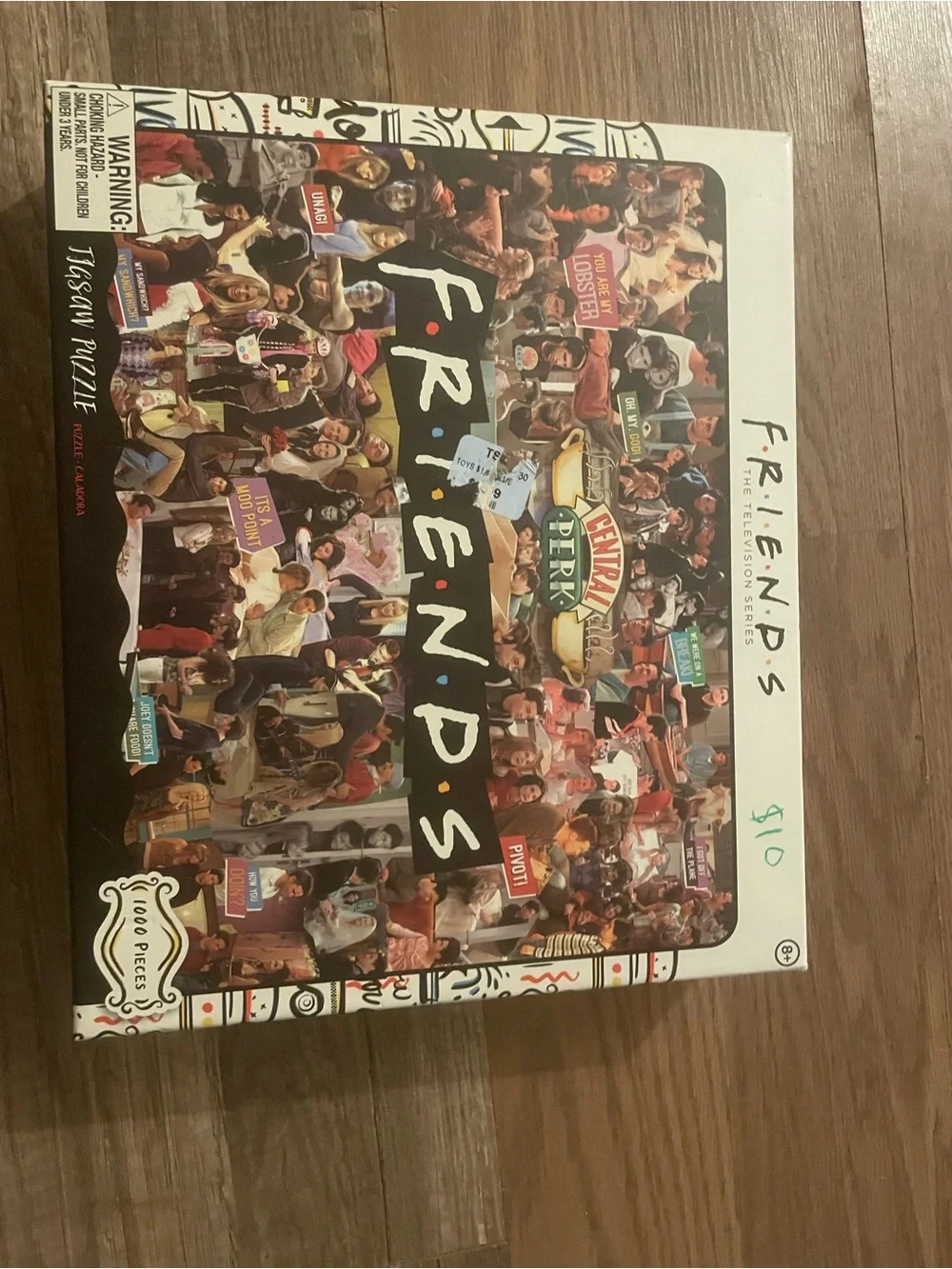 Jigsaw Friends Collage Puzzle by Jigsaw - Black Multicolor Box Art